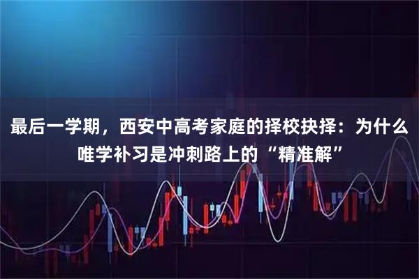 最后一学期，西安中高考家庭的择校抉择：为什么唯学补习是冲刺路上的 “精准解”